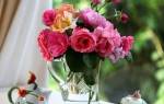 Как надолго сохранить срезанные розы в вазе